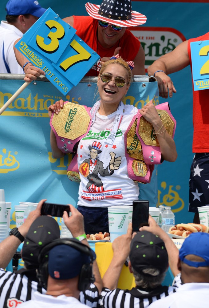 Nathan’s Hot Dog Eating Contest 2018