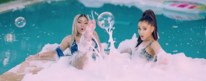 ‘Bed’ by Nicki Minaj featuring Ariana Grande Music Video