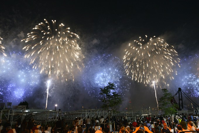 Independence Day Celebration Fireworks, New York, USA – 04 Jul 2018