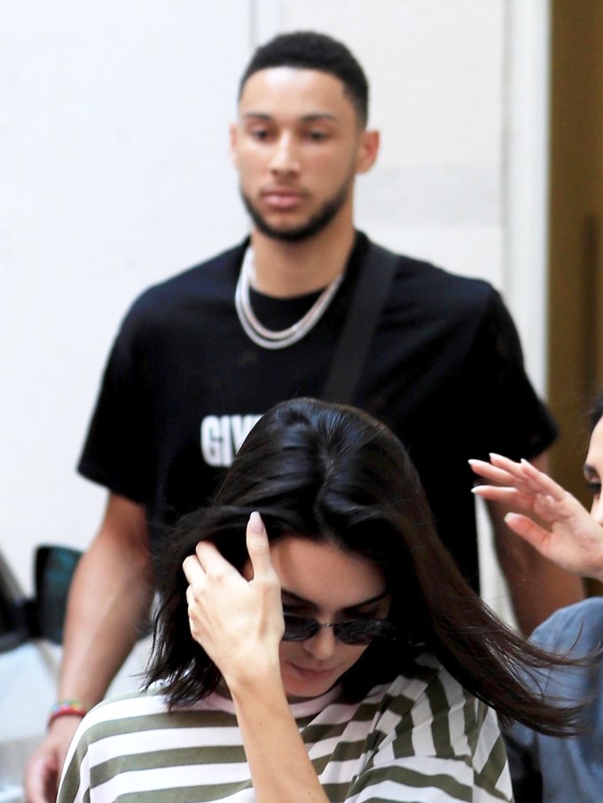 Kendall Jenner & Ben Simmons Go Shopping
