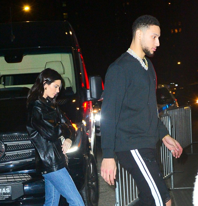 Kendall Jenner & Ben Simmons On Valentine’s Day