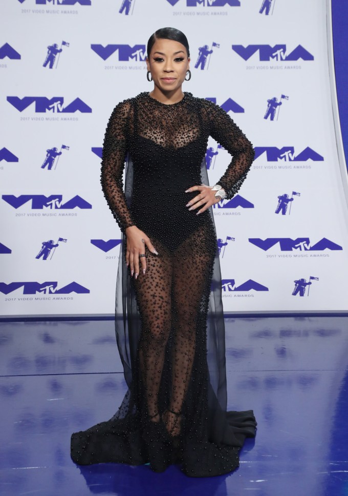 Keyshia Cole at the 2017 MTV Video Music Awards