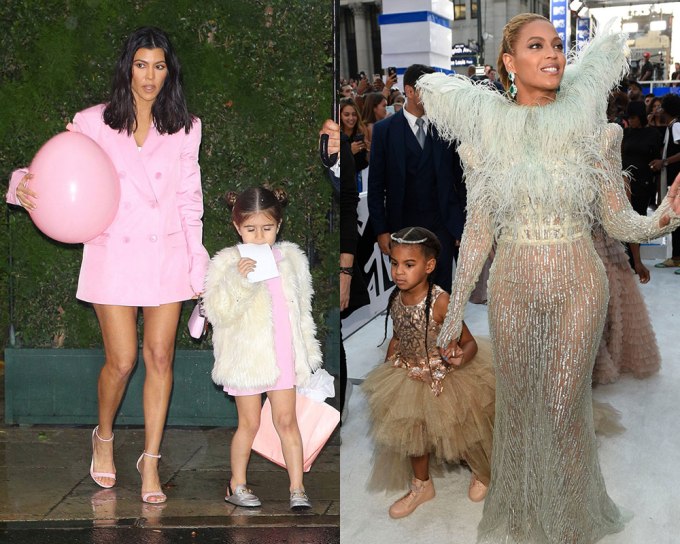 Stars Twinning With Their Daughters