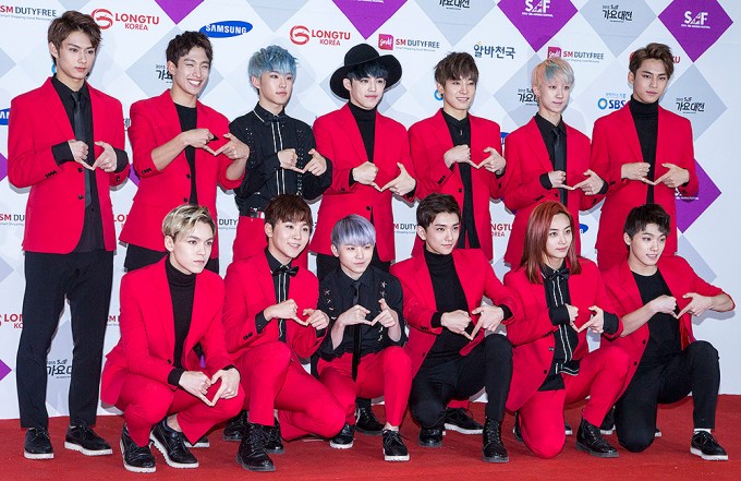 SEVENTEEN In All-Red