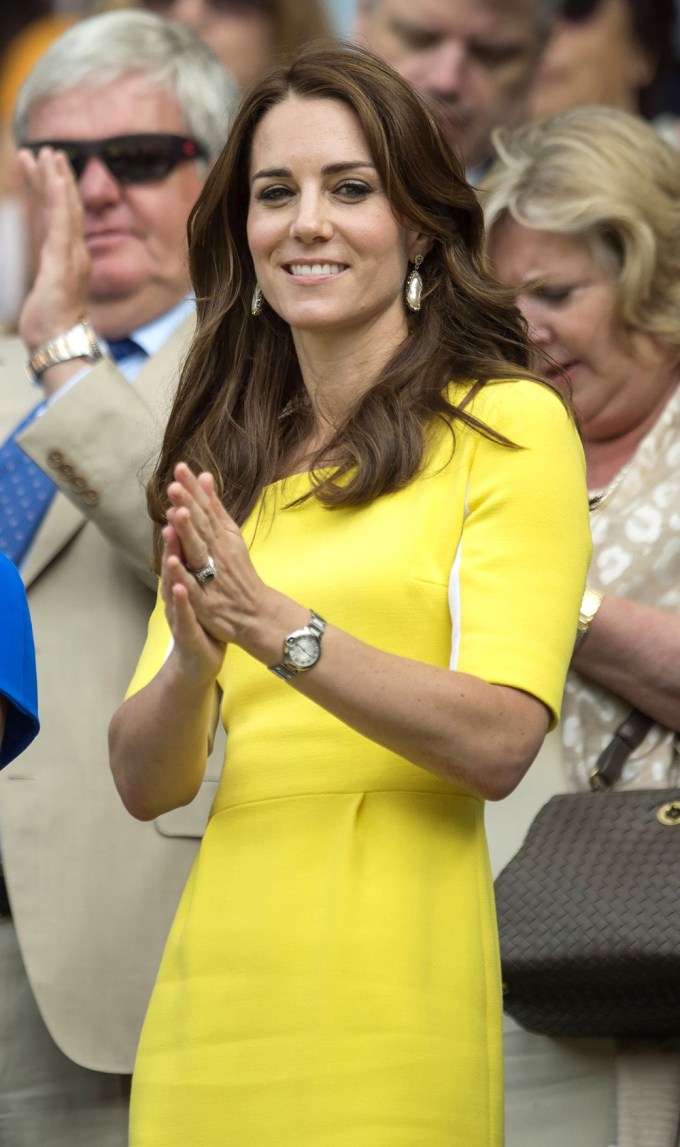 Kate Middleton in Yellow