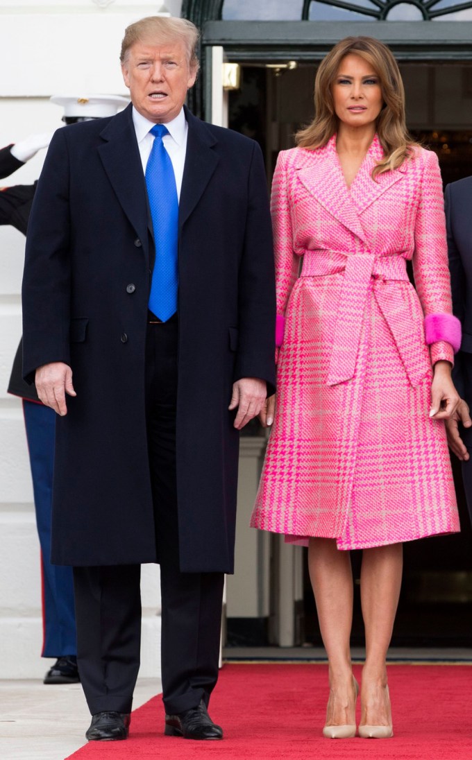 Melania Trump & Donald Trump In 2019