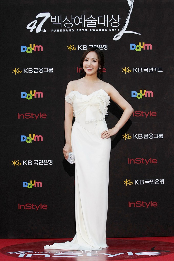 Park Min-young Attends The Baeksang Arts Awards In Seoul, South Korea