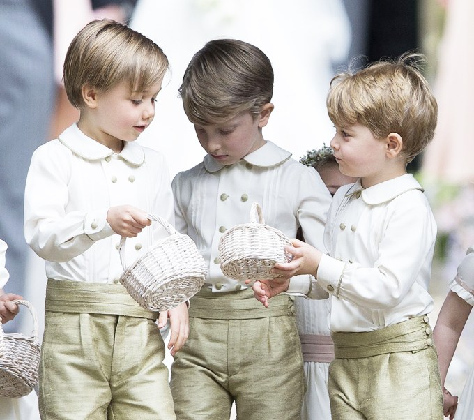 Prince George at Aunt Pippa’s wedding