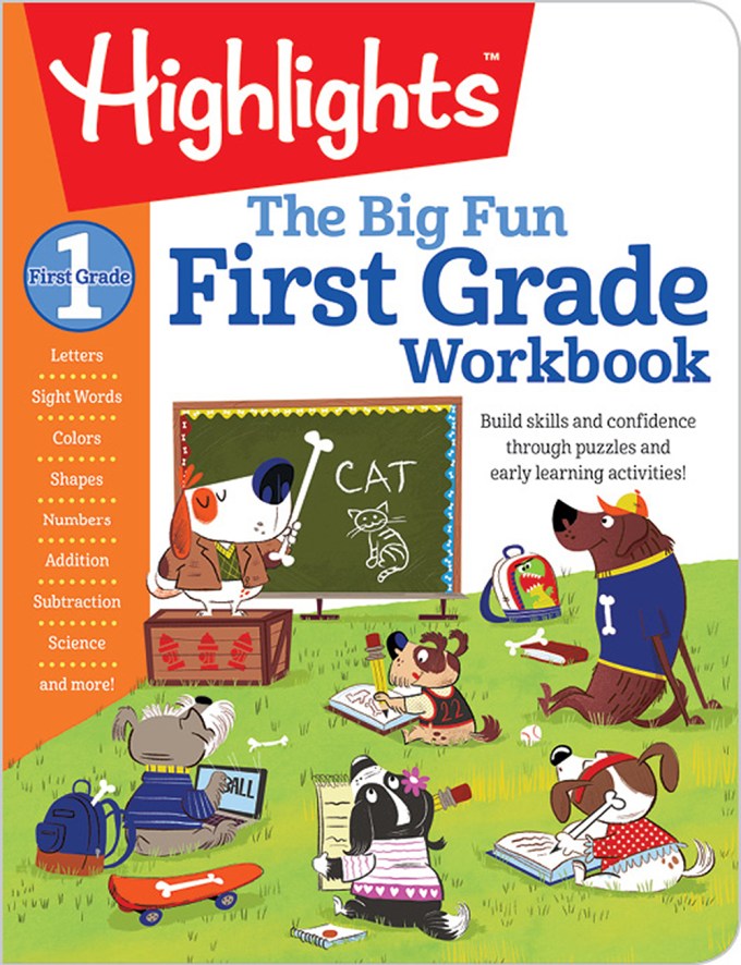 Highlights: The Big Fun First Grade Workbook