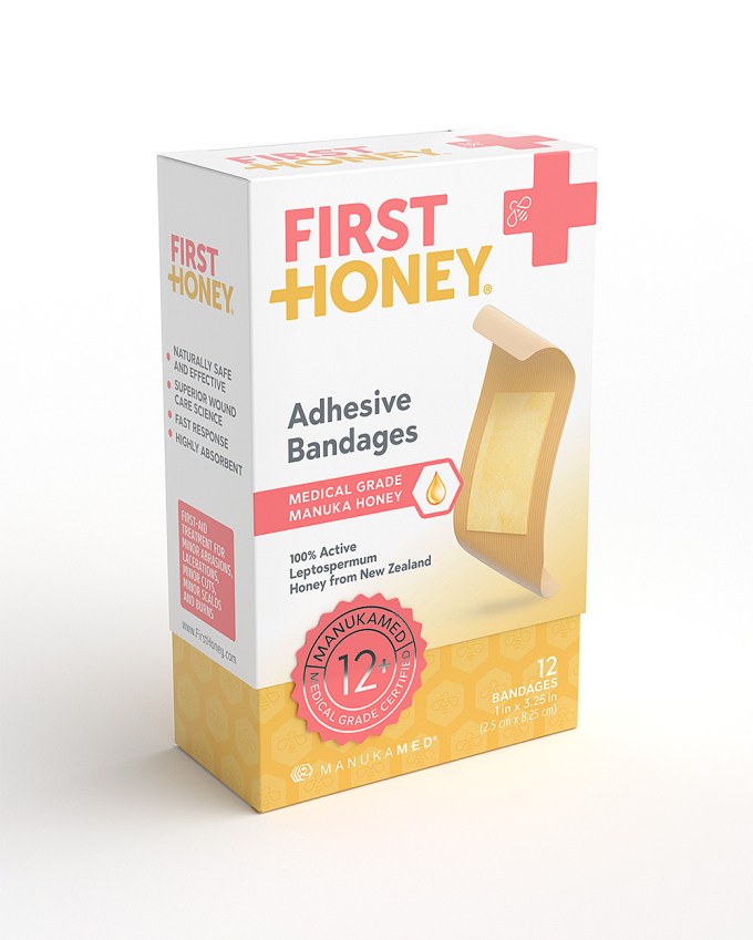 First Honey Adhesive Bandages