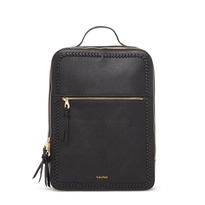 CALPAK Kaya Laptop Backpack in Black ($89.00)