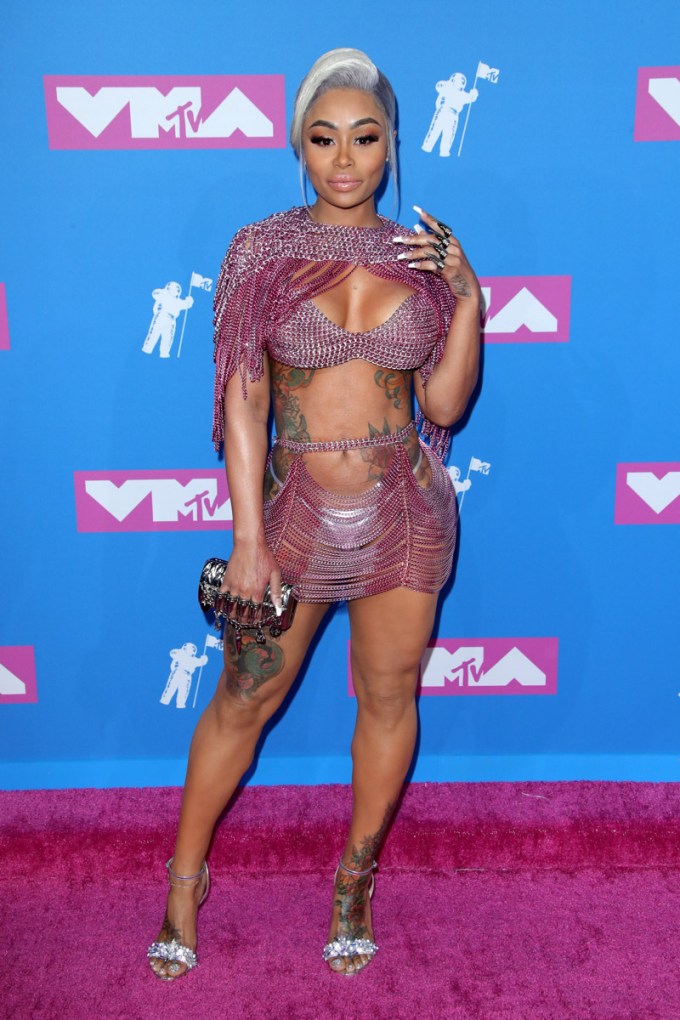 Celebrities Flaunting Underwear At The 2018 MTV VMAs — Pics