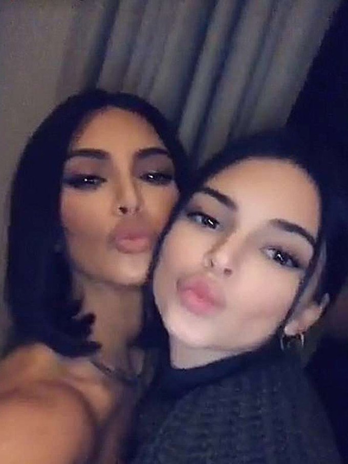 Kim Kardashian’s Sexiest Selfies With Her Sisters