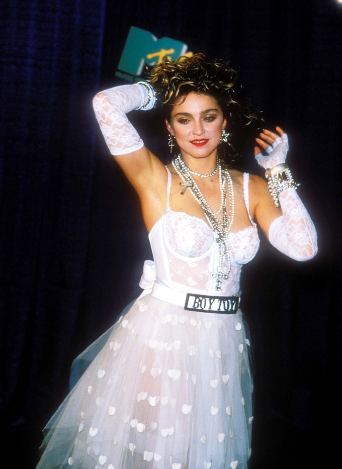 Madonna at the 1984 MTV Video Music Awards
