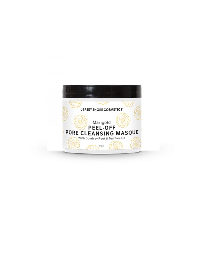 Jersey Shore Cosmetics Marigold Peel-Off Pore Cleansing Masque, $59, Bikini.com