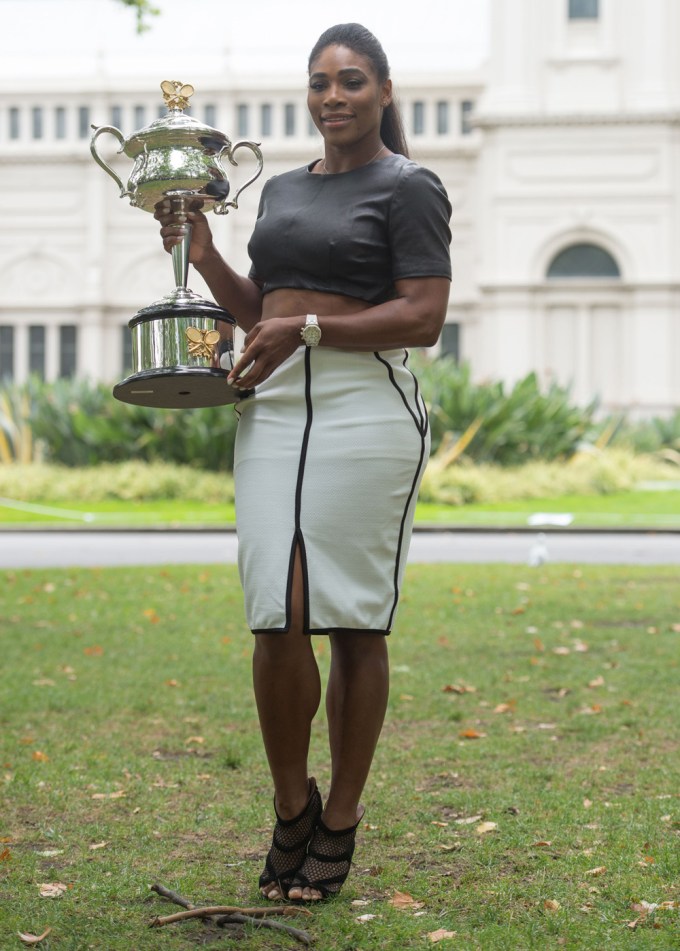Serena Williams at the 2015 Australian Open