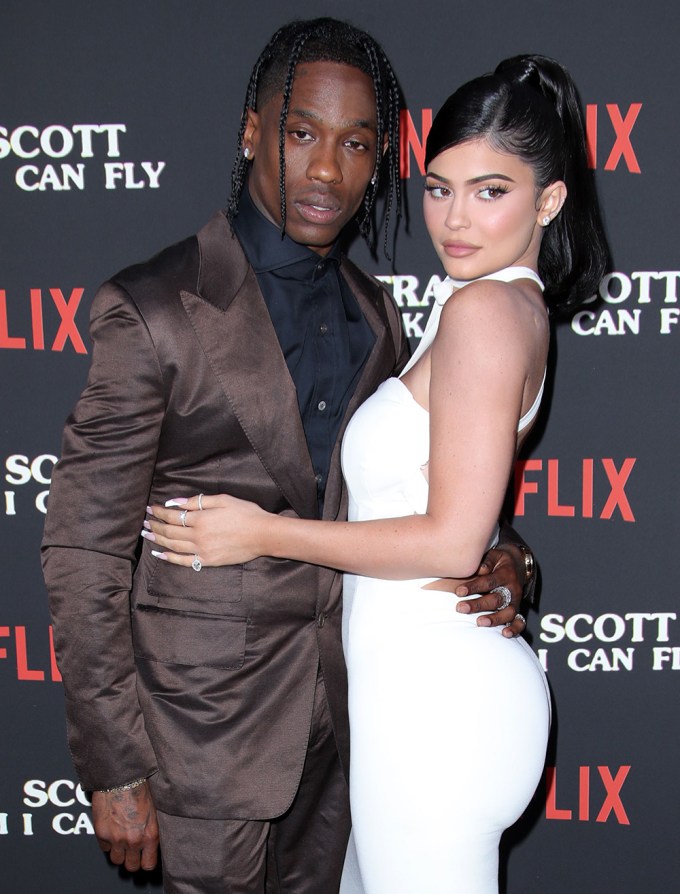 Travis Scott & Kylie Jenner at his Documentary Premiere