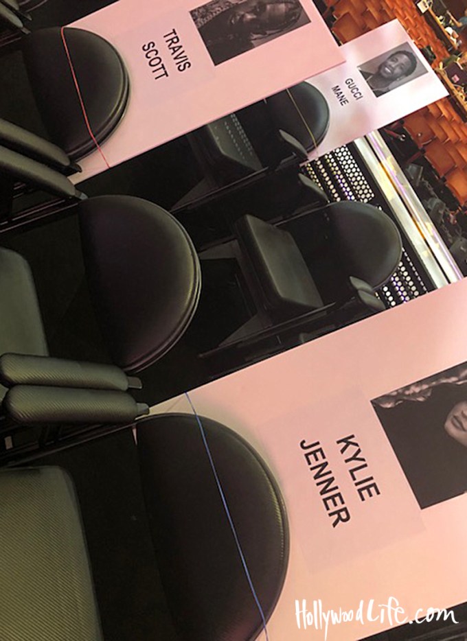 2018 VMA’s Seating