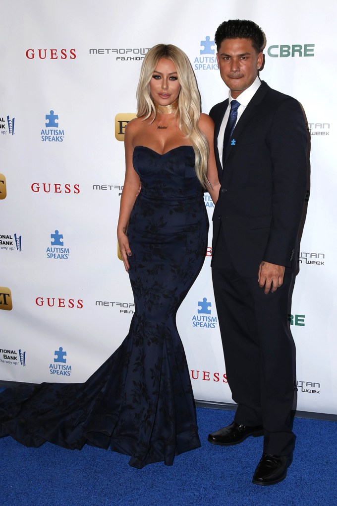 Pauly D & Aubrey O’Day On Red Carpet