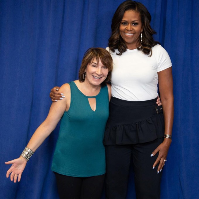 Bonnie Fuller & Michelle Obama