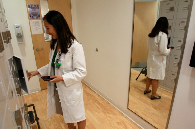 Dr. Leana Wen Pictured At Work