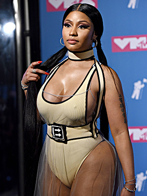 Look: Nicki Minaj Has Nip Slip on Red Carpet