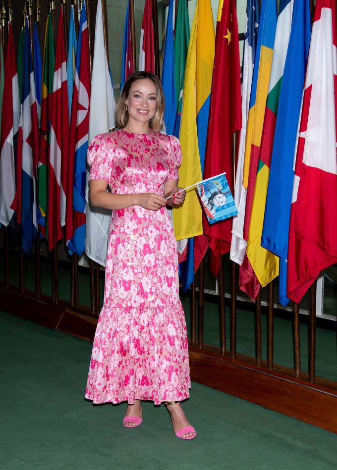 Olivia Wilde Supports the Launch of Thomas & Friends and United Nations