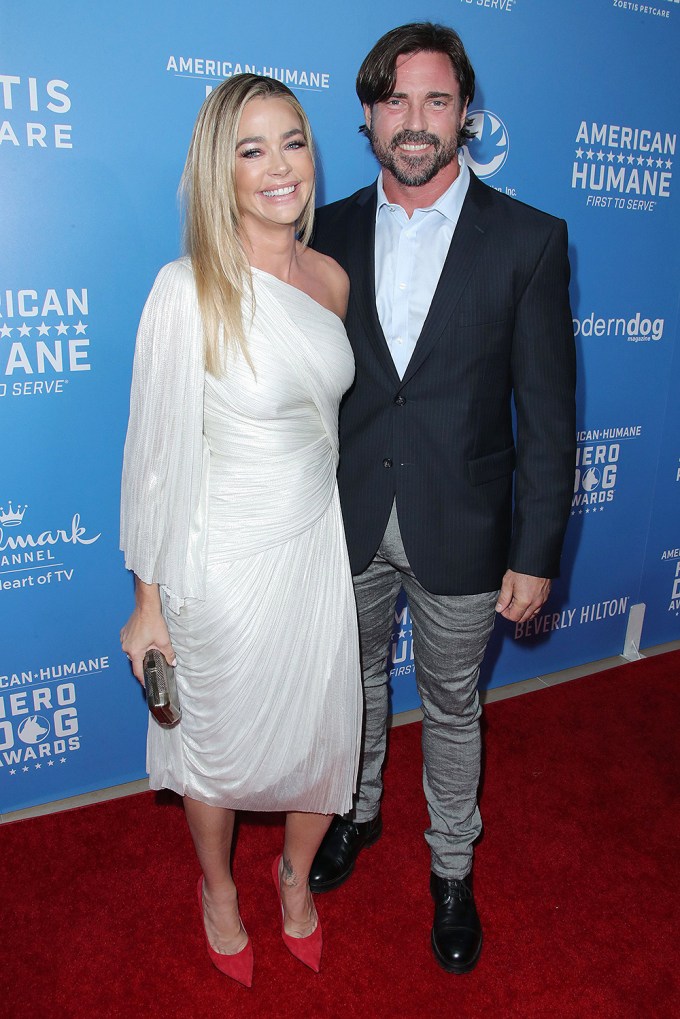 Denise Richards & Aaron Phypers on the red carpet