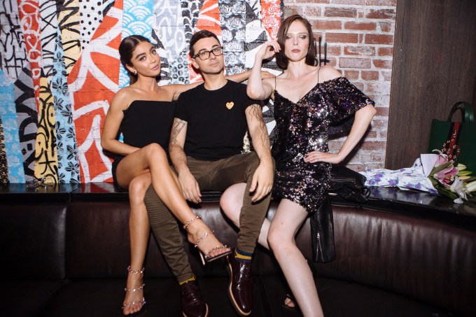 Sarah Hyland, Coco Rocha, Christian Siriano, SS19 After Party