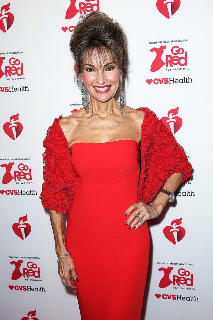 Susan Lucci at the American Heart Association’s Go Red for Women event