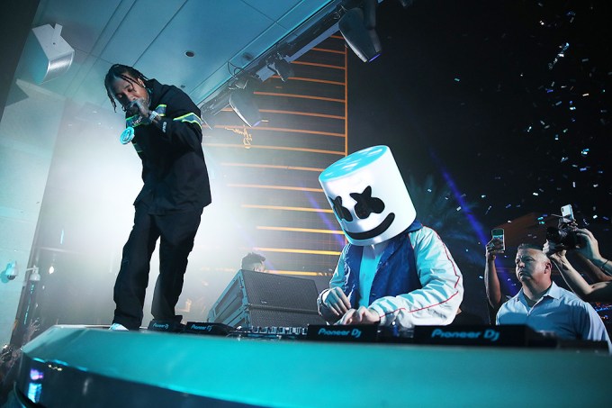 Tyga and DJ Marshmello – XS Nightclub at Wynn Las Vegas