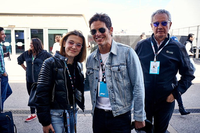 Milly Bobby Brown — Exclusive Pictures at US Formula 1