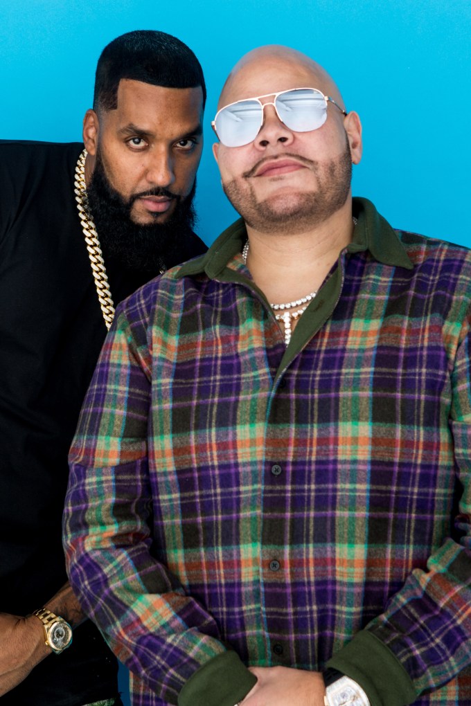 Fat Joe & Dre’s photoshoot with HollywoodLife