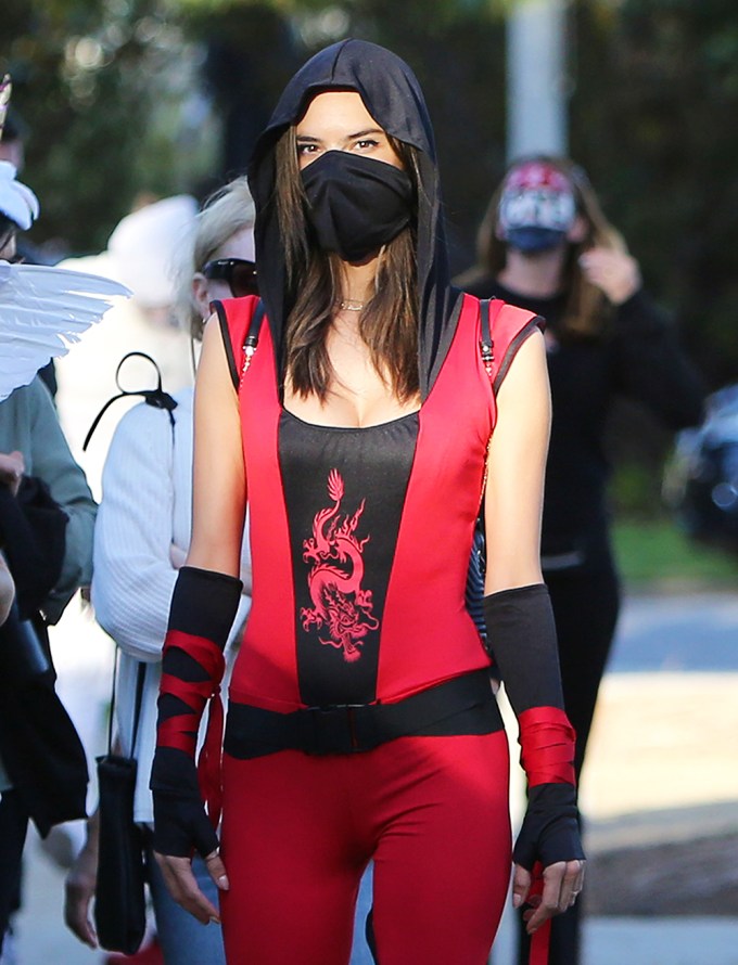 Alessandra Ambrosio is a ninja warrior