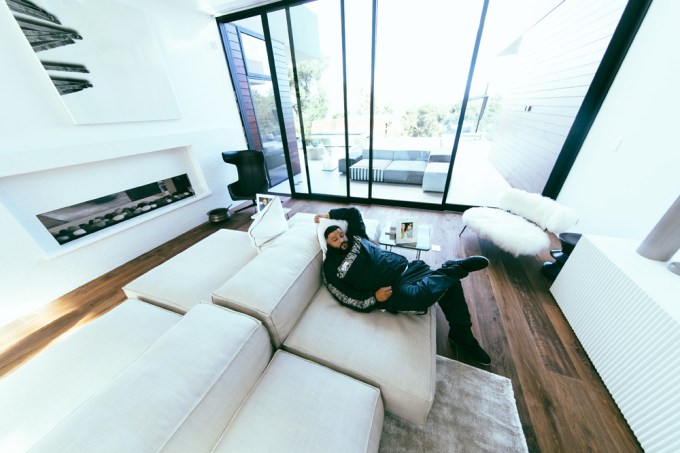 DJ Khaled Posts Up in Los Altos Mansion After Finishing On The Run Tour