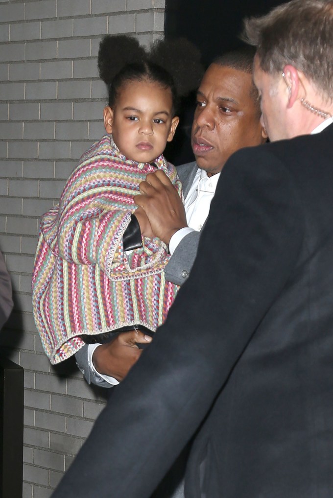 Jay-Z With Daughter Blue Ivy