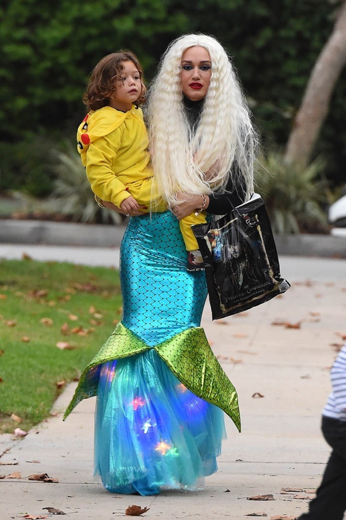 Gwen Stefani as a Mermaid