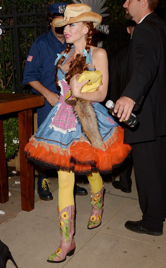 Gwen Stefani as a Cowgirl