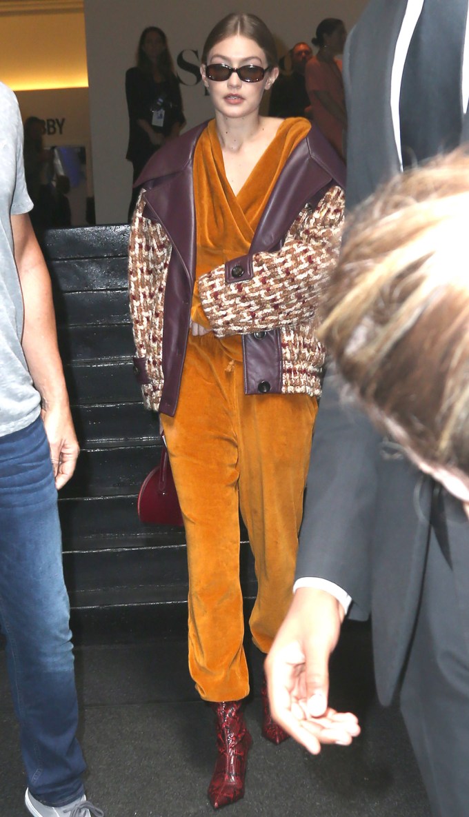 Celebs Wearing Fall Colors