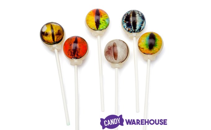 Candy Warehouse Creature Eyes Lollipops