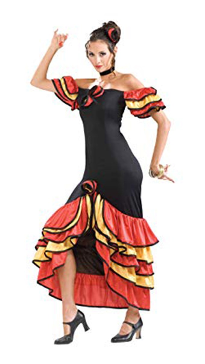 BuySeasons Costumes Adult, Spanish Lady, One-Size