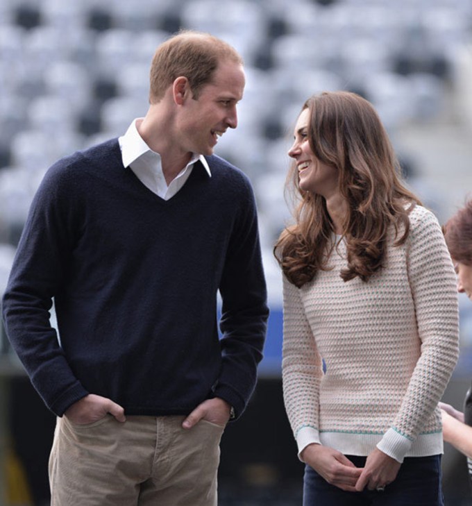 Prince William and Kate Middleton share a loving gaze