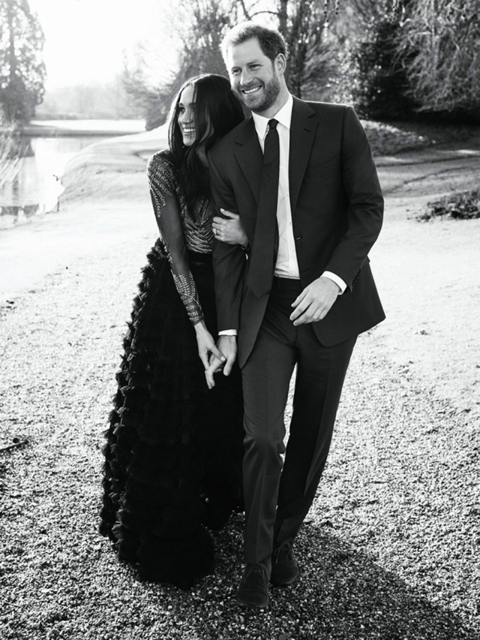 Prince Harry & Meghan Markle’s Engagement Photos