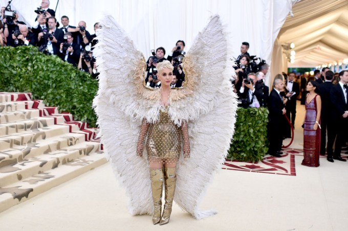 Katy Perry Wows The 2018 Met Gala