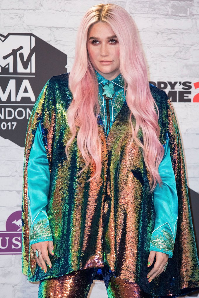 Kesha At The 2017 MTV European Music Awards