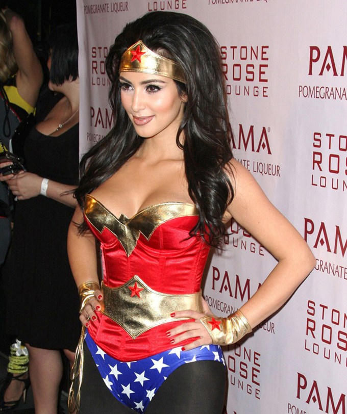 Kim Kardashian As Wonder Woman