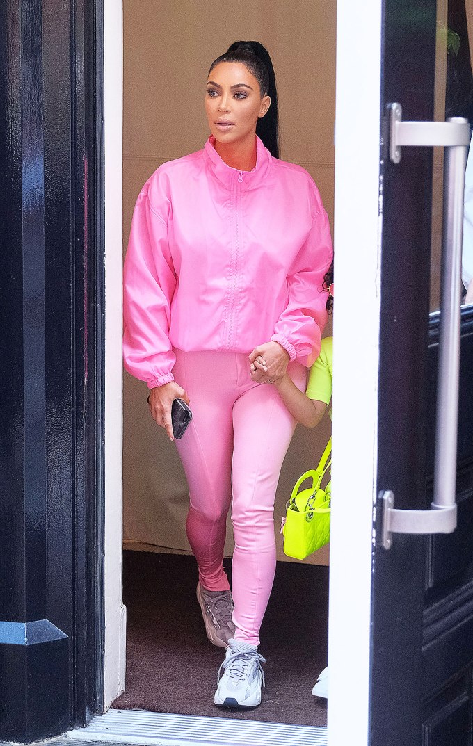 Kim Kardashian In Pink Outfits: Photos Of The Reality Star