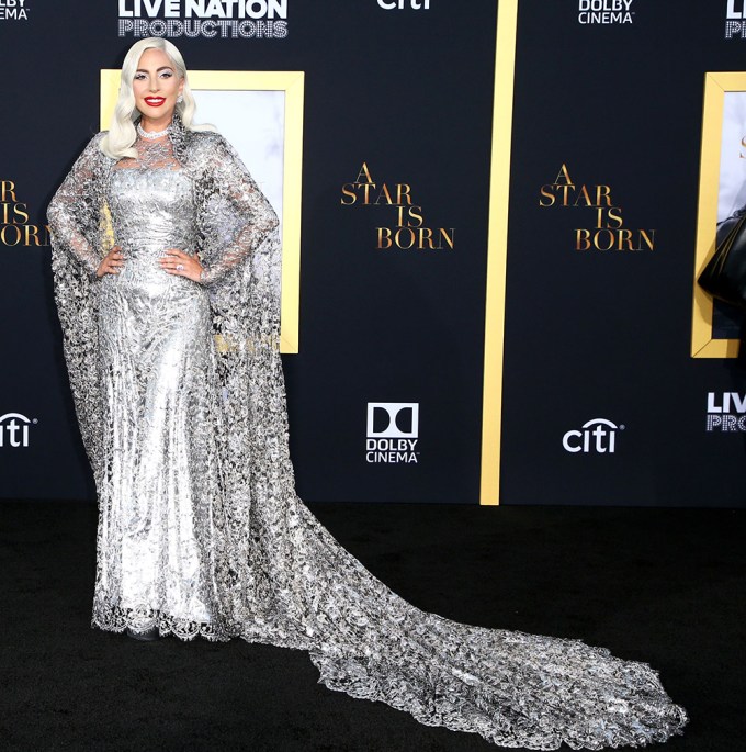 Lady Gaga At The ‘A Star Is Born’ Premiere