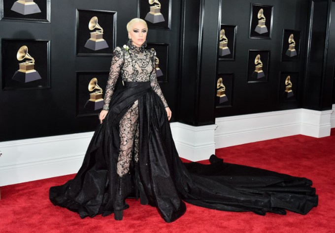 Lady Gaga At The 2018 Grammys
