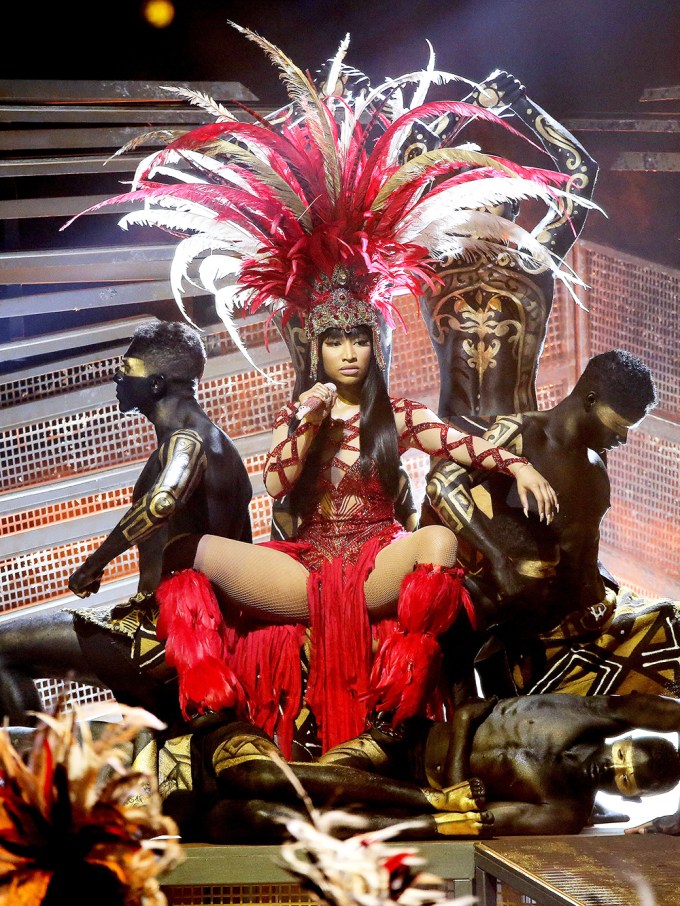 Nicki & Cardi B’s Hottest Performance Outfits — PICS